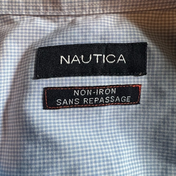 NAUTICA Non-Iron Button Dress Shirt - Picture 6 of 7